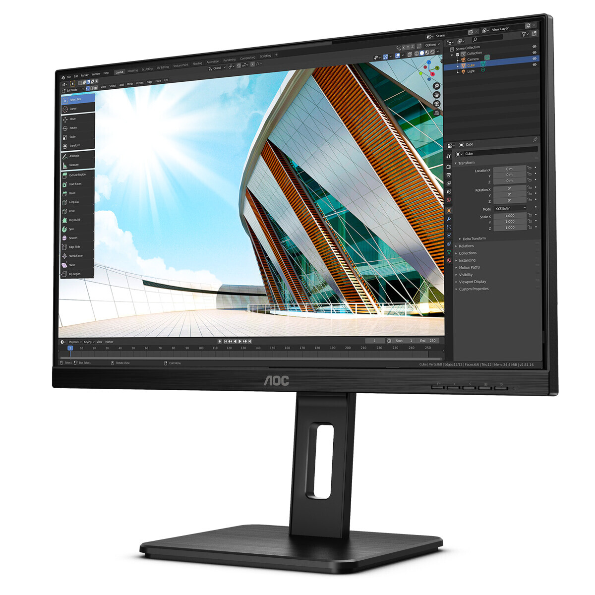 Vorschau: AOC U27P2CA 27-Zoll-Monitor