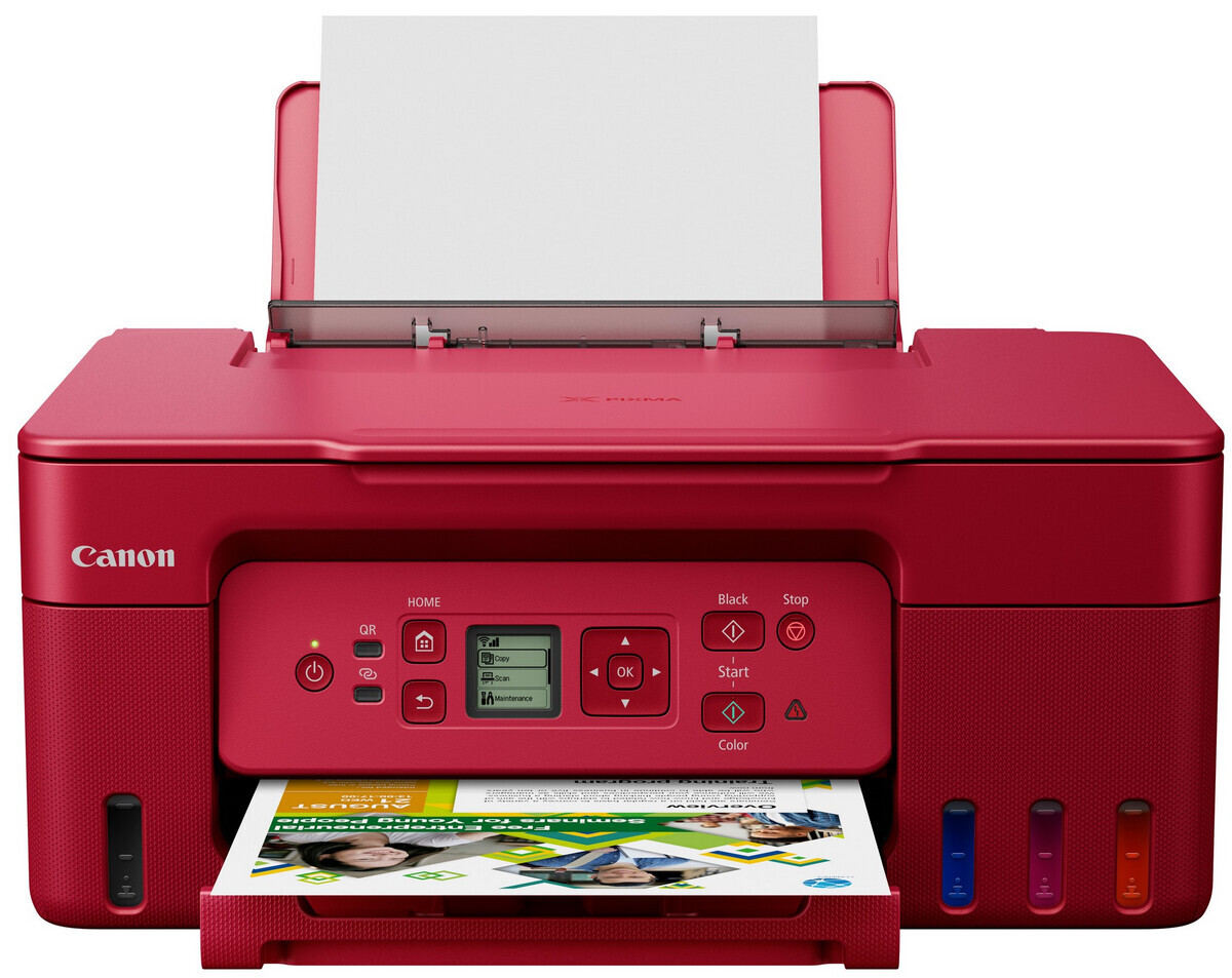 Vorschau: CANON PIXMA G3572 3-in-1 Multifunktionsdrucker, rot