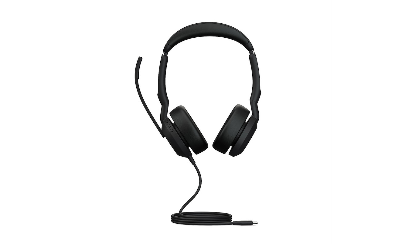 Vorschau: Jabra Evolve2 50 Link380c MS Stereo – schnurgebundenes Stereo Headset mit USB-C zertifiziert für Mic