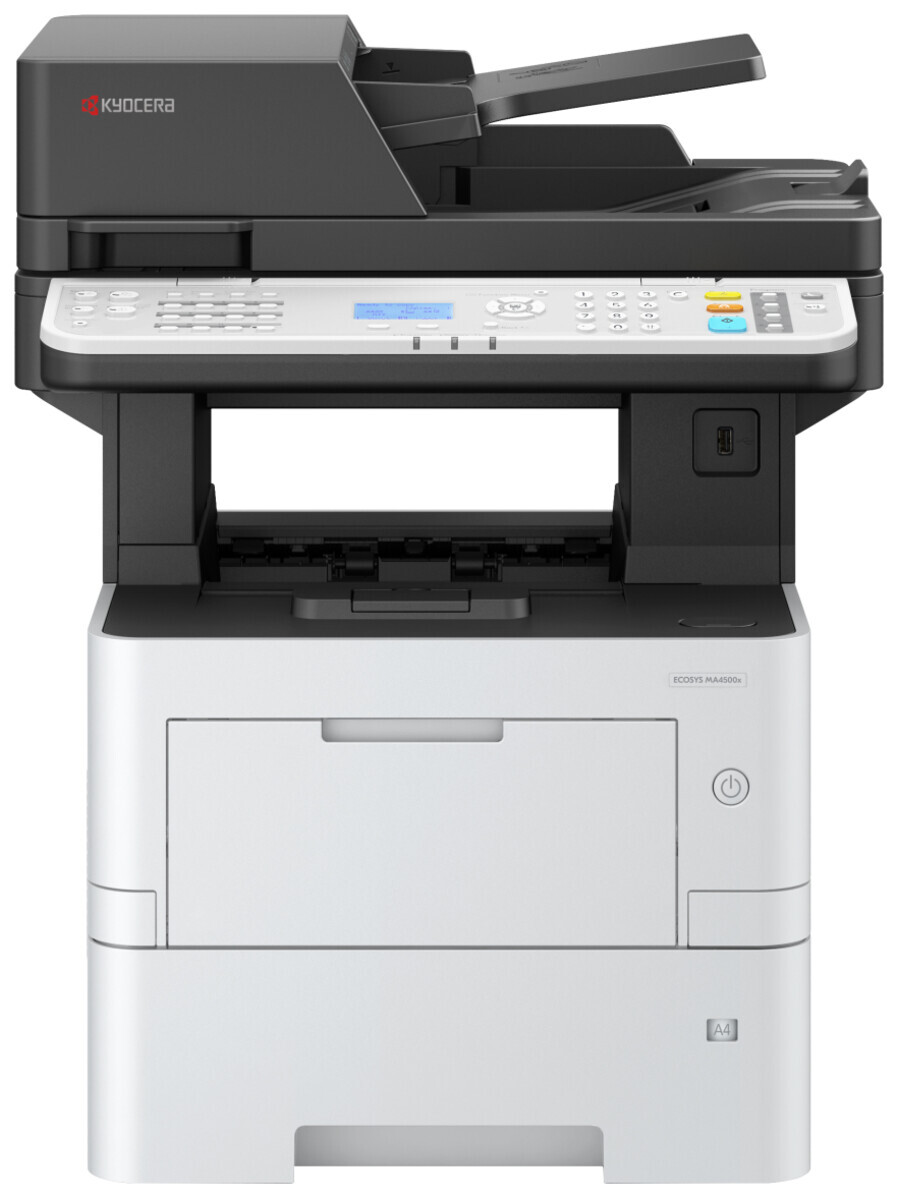 Vorschau: Kyocera ECOSYS MA4500x SW 3-in-1-Laserdrucker