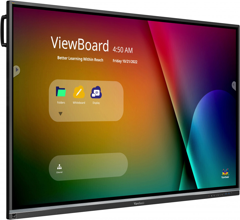 Vorschau: ViewSonic IFP7550-5F interaktives Touch Display mit 4K Auflösung und 75"