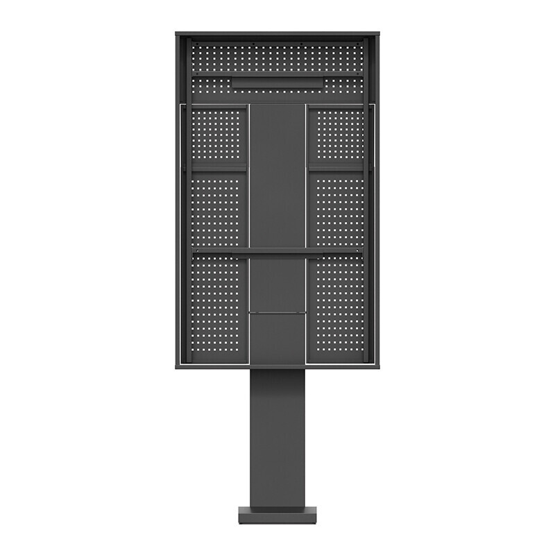 Vorschau: Hagor ScreenOut® OH 75 - Outdoorstele für Samsung OH 75-Serien - Portrait