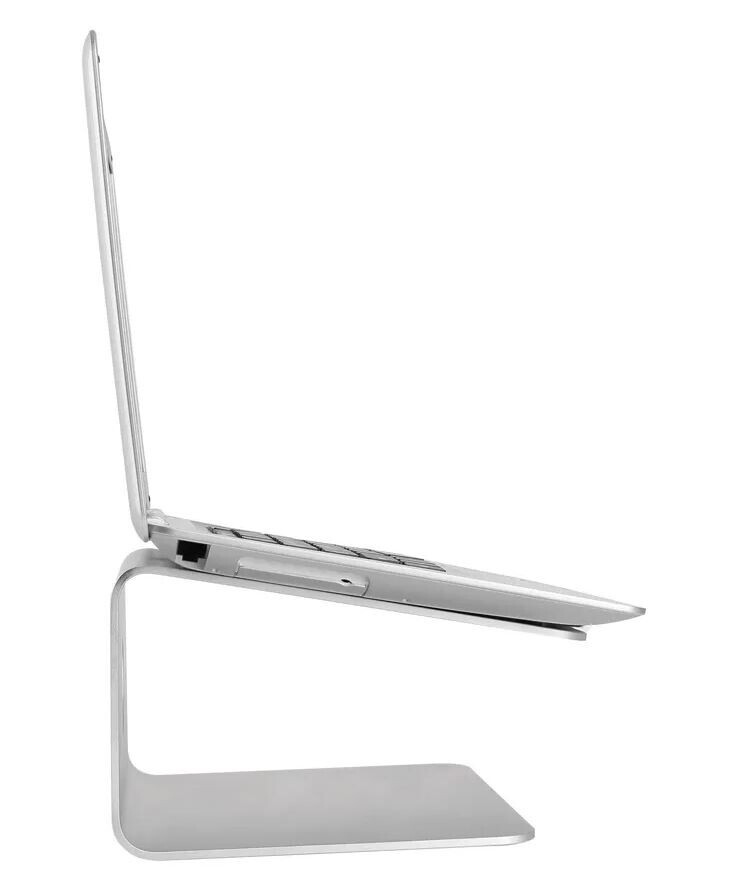 Vorschau: Neomounts NSLS050 - drehbarer Tischständer für Notebooks - silber