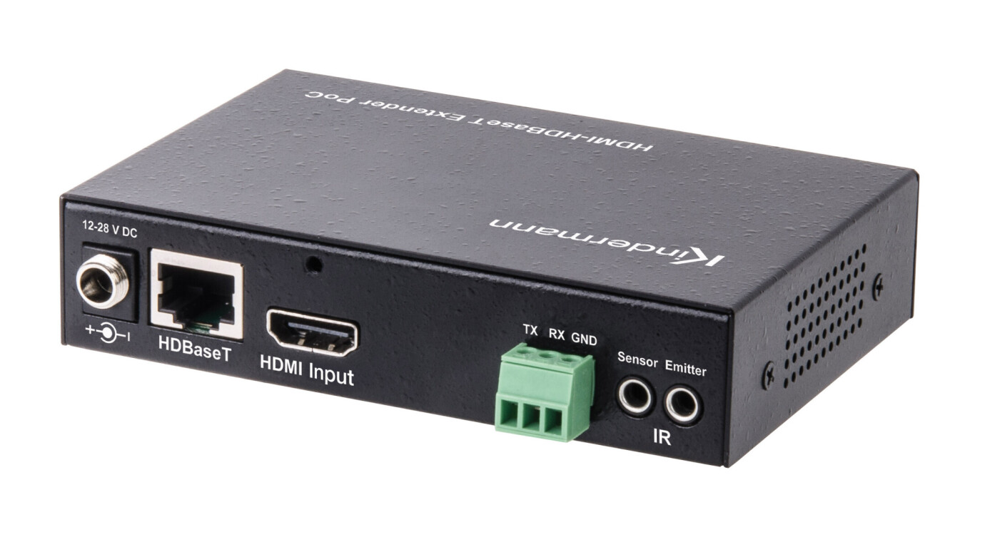 Vorschau: Kindermann HDMI-HDBT Extender PoC-Transmitter