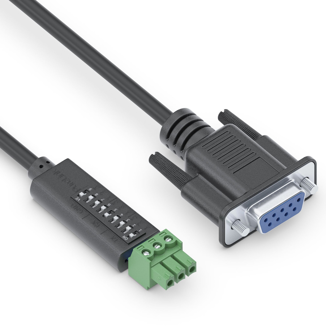 Vorschau: Purelink Konfigurierbares RS232 Kabel mit DIP-Switch