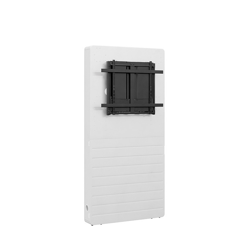 Vorschau: Hagor CON-Line® Big W Counterbalanced 65 - 86" Medienstele, Boden-Wand Montage