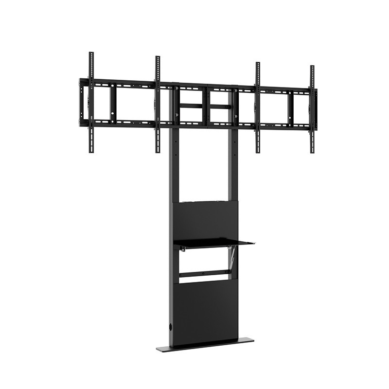 Vorschau: Hagor Pro-Tower Wall Dual Standsystem zur Boden-Wand-Montage mit Dualaufnahme