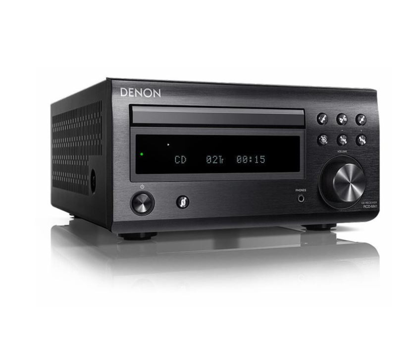 Vorschau: Denon RCD-M41 HiFi 2.1-Kanal mit 30W Verstärker, schwarz