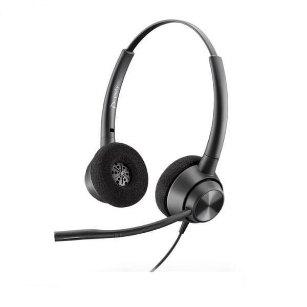 Vorschau: Poly EP320 EncorePro 320 - Schnurgebundenes Stereo-Headset mit USB-A