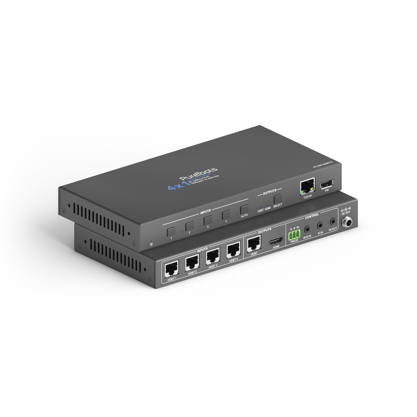 Vorschau: PureLink PureTools PT-SW-HDBT41 - 4x1 HDBaseT