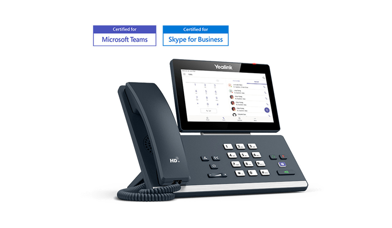 Vorschau: Yealink MP58 Smart Business Tischtelefon zertifiziert für Microsoft Teams