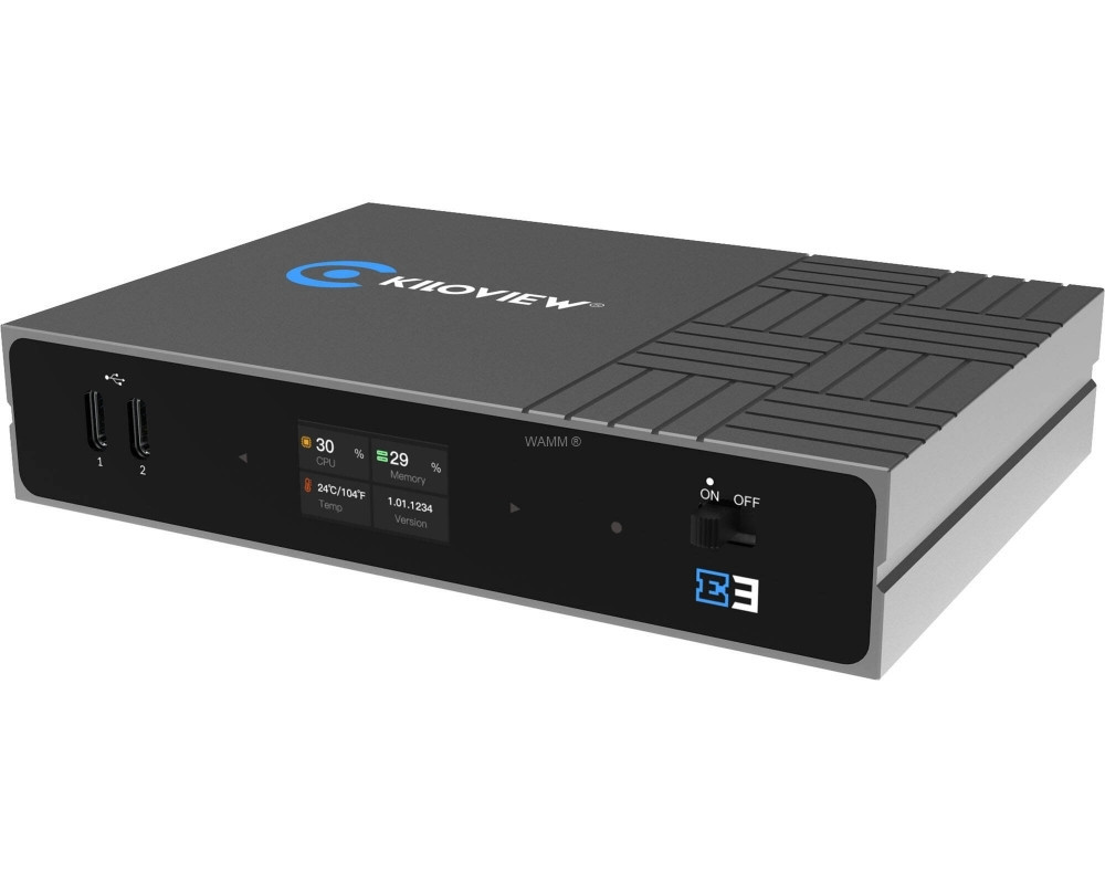 Vorschau: Kiloview E3 Dual-Channel 4K HDMI & 3G-SDI HEVC Video Encoder