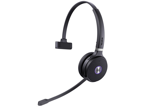 Vorschau: Yealink WH62 Kabelloses Mono DECT-Headset | Microsoft Teams zertifiziert | mit Workstation