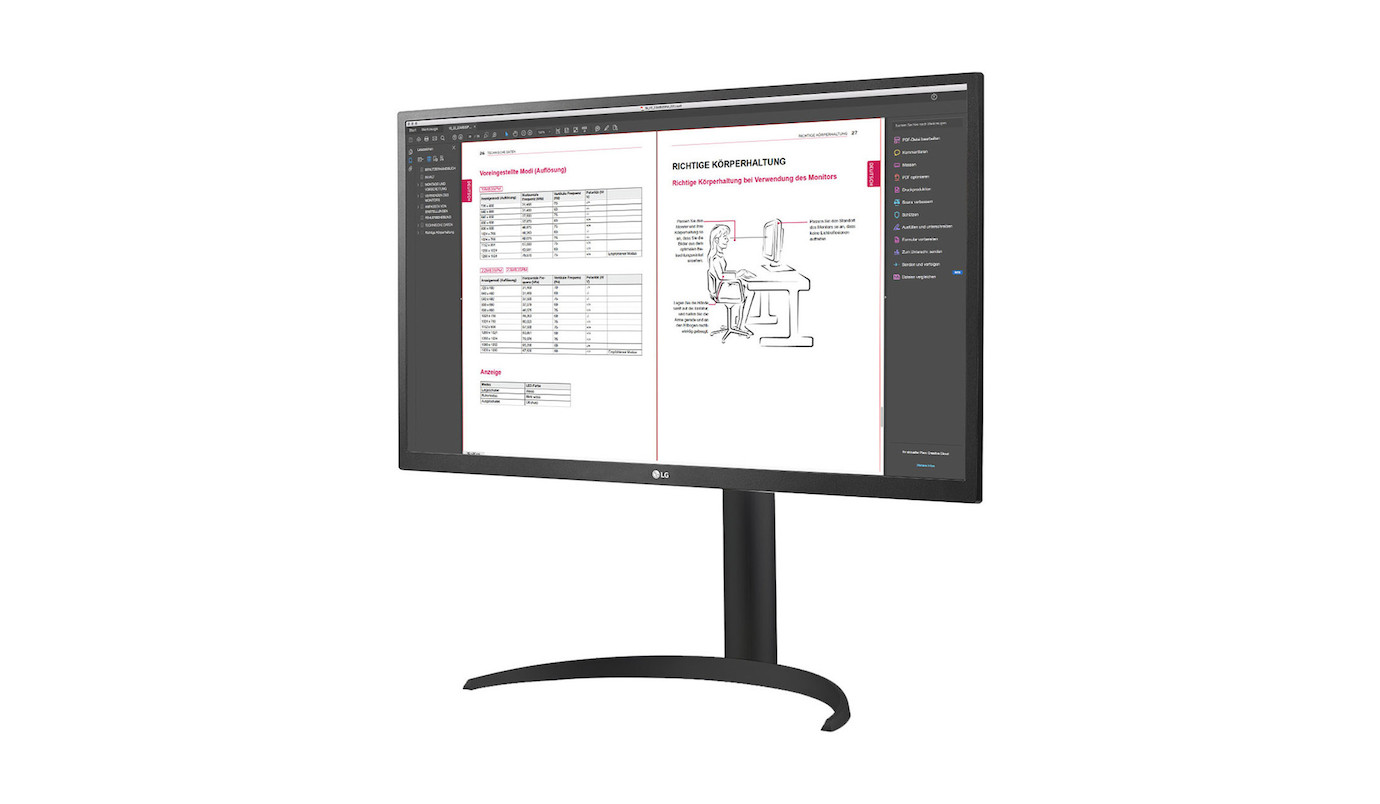 Vorschau: LG 27BP55U-B 27" Monitor