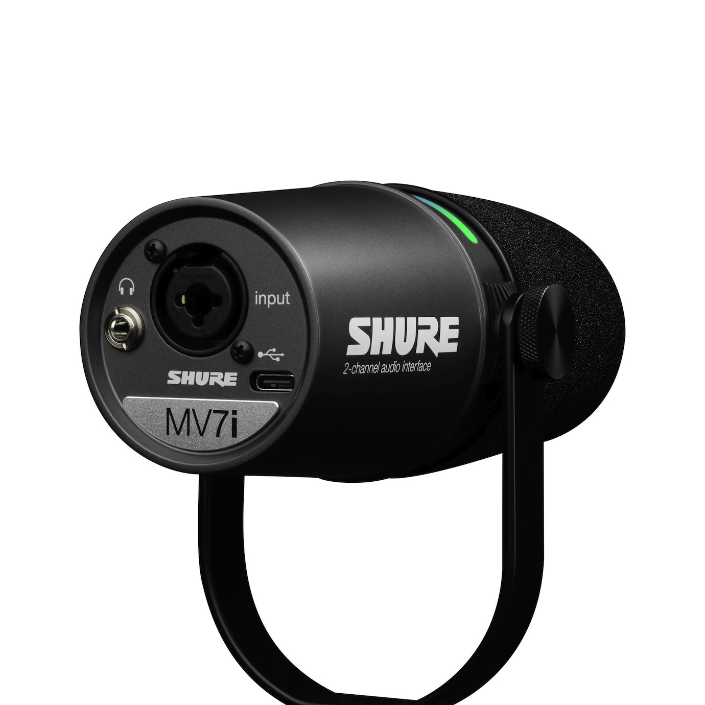 Vorschau: Shure MV7i Mikrofon mit integriertem Interface
