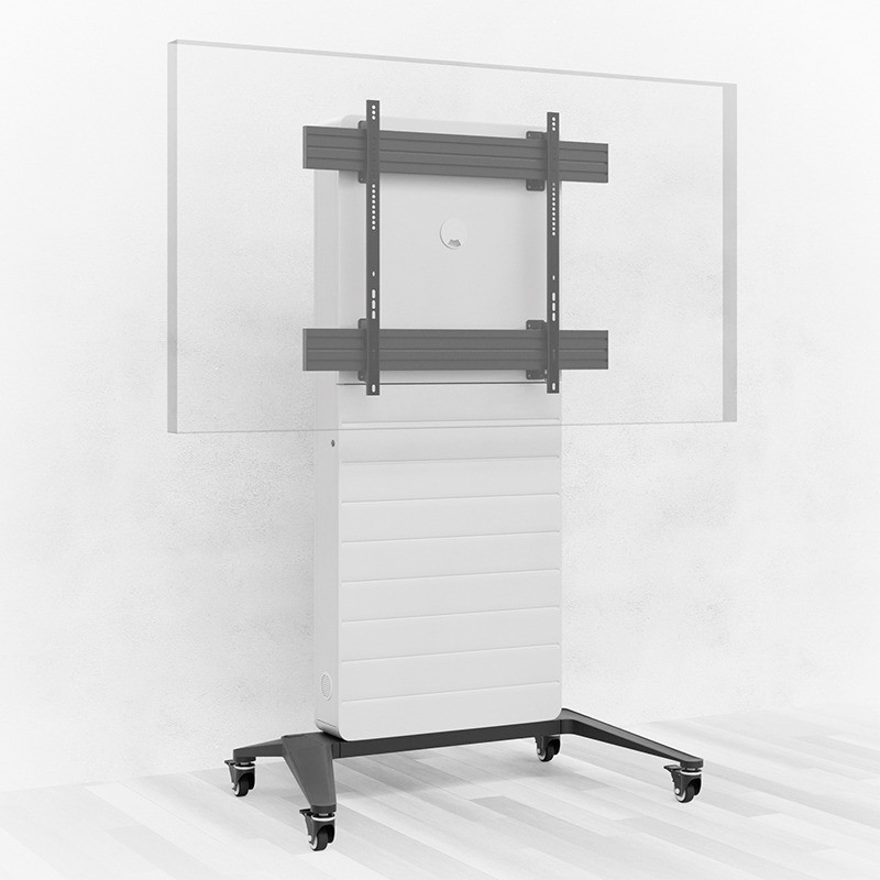 Vorschau: Hagor CON-Line M mobile Medienstele für ein 75-86" Display mit einer Tragkraft von 50 kg