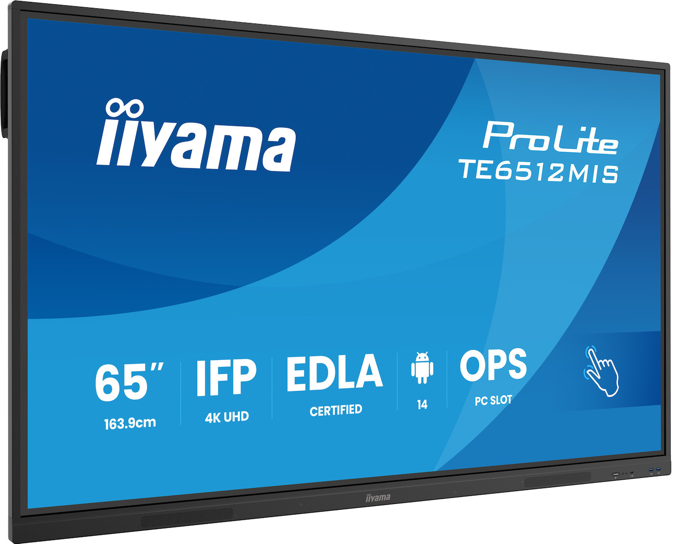 Vorschau: iiyama ProLite TE6512MIS-B4AG Interaktiver 65" 4K UHD Touchscreen für eine interaktive Zusammenarbei