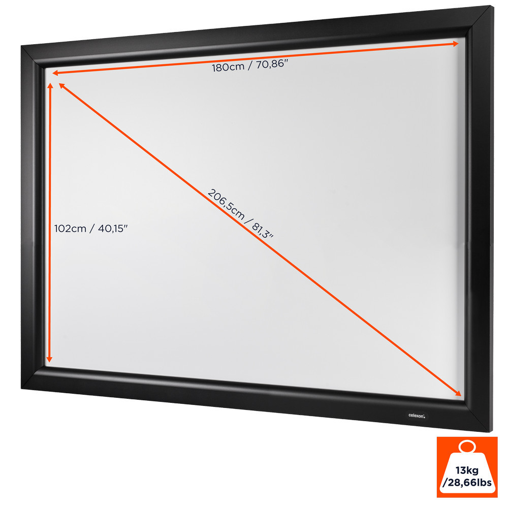 Vorschau: celexon HomeCinema Frame 180 x 102 cm