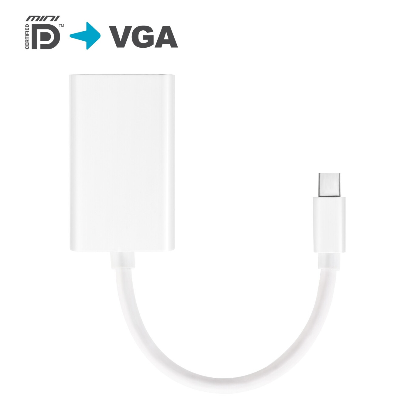 Vorschau: PureLink iSeries IS030 - Mini DP + Thunderbolt zu VGA Adapter