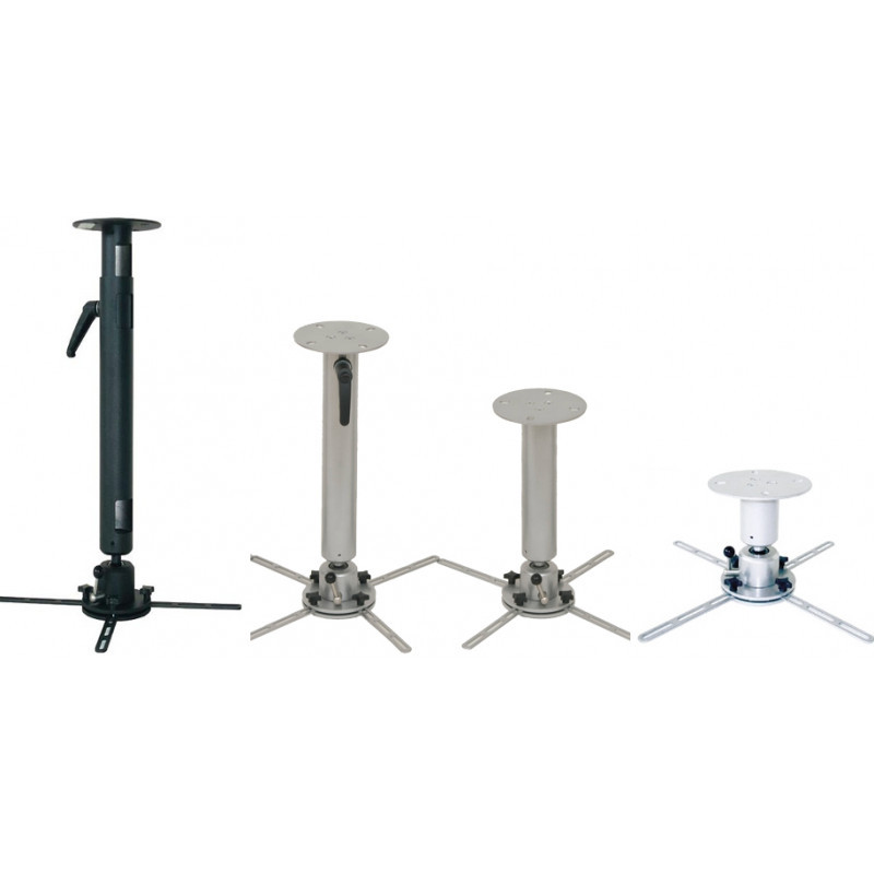 Vorschau: DELUXX Deckenhalter Profi-Line 40-70 cm schwarz