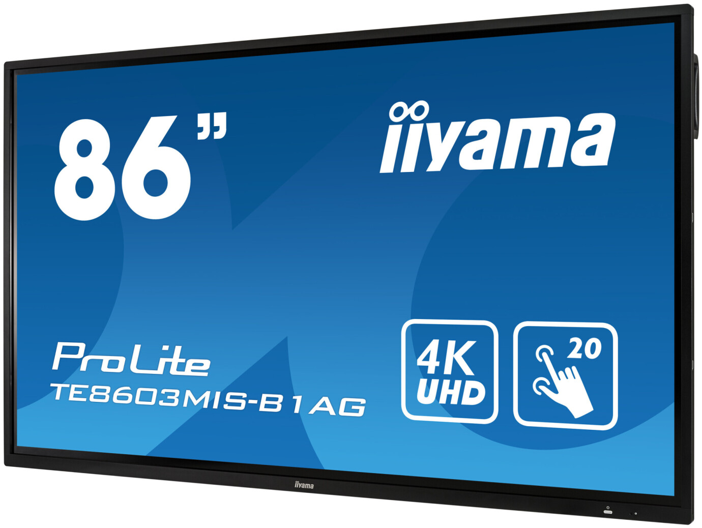 iiyama Prolite TE8603MIS-B1AG 86'' LCD Touch-Display mit 4K UHD Auflösung