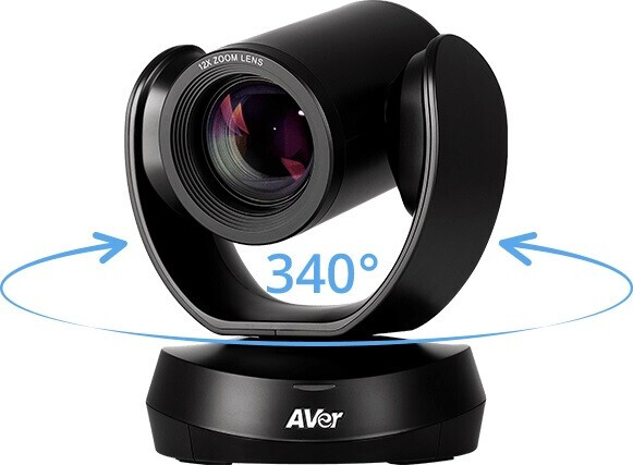 AVer CAM520 Pro Konferenzkamera (PoE/HDMI), 1080p, 60fps, DFOV 82°, 18 x Zoom