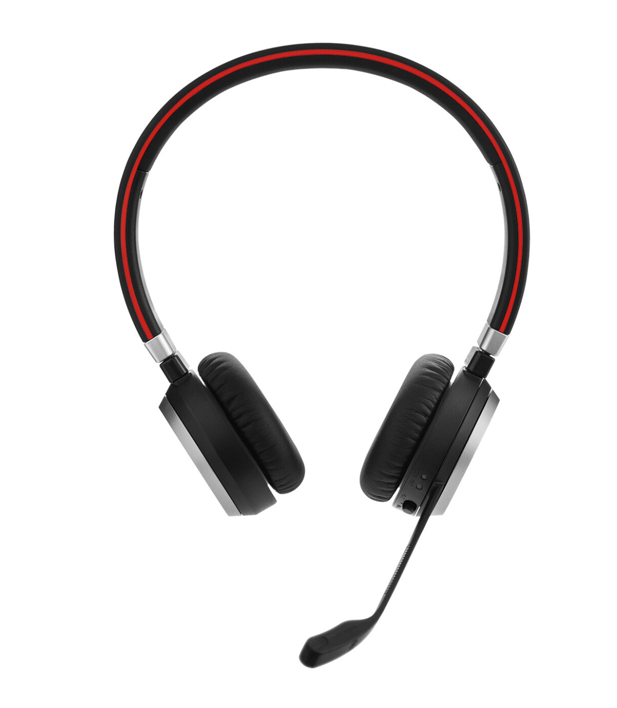 Jabra Evolve 65 UC Duo - Bluetooth, USB - Stereo-Headset für UC-Plattformen inkl. Ladestation