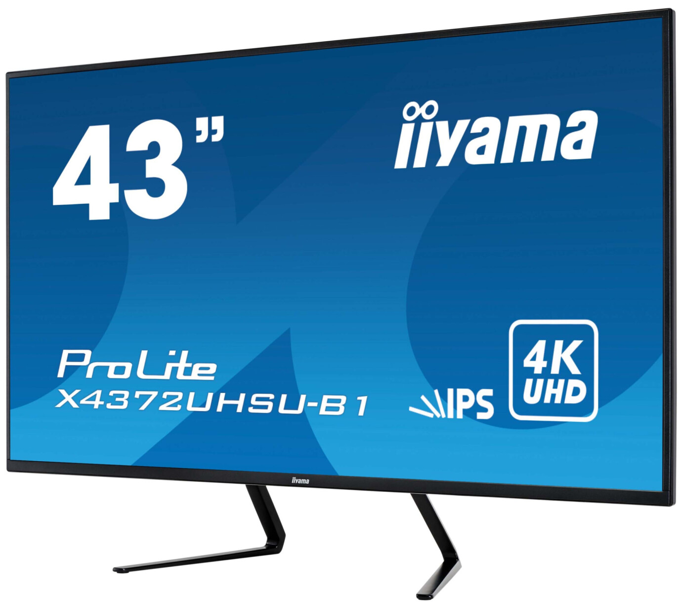 iiyama PROLITE X4372UHSU-B1 43'' Businessmonitor mit 4ms und 4K UHD Auflösung