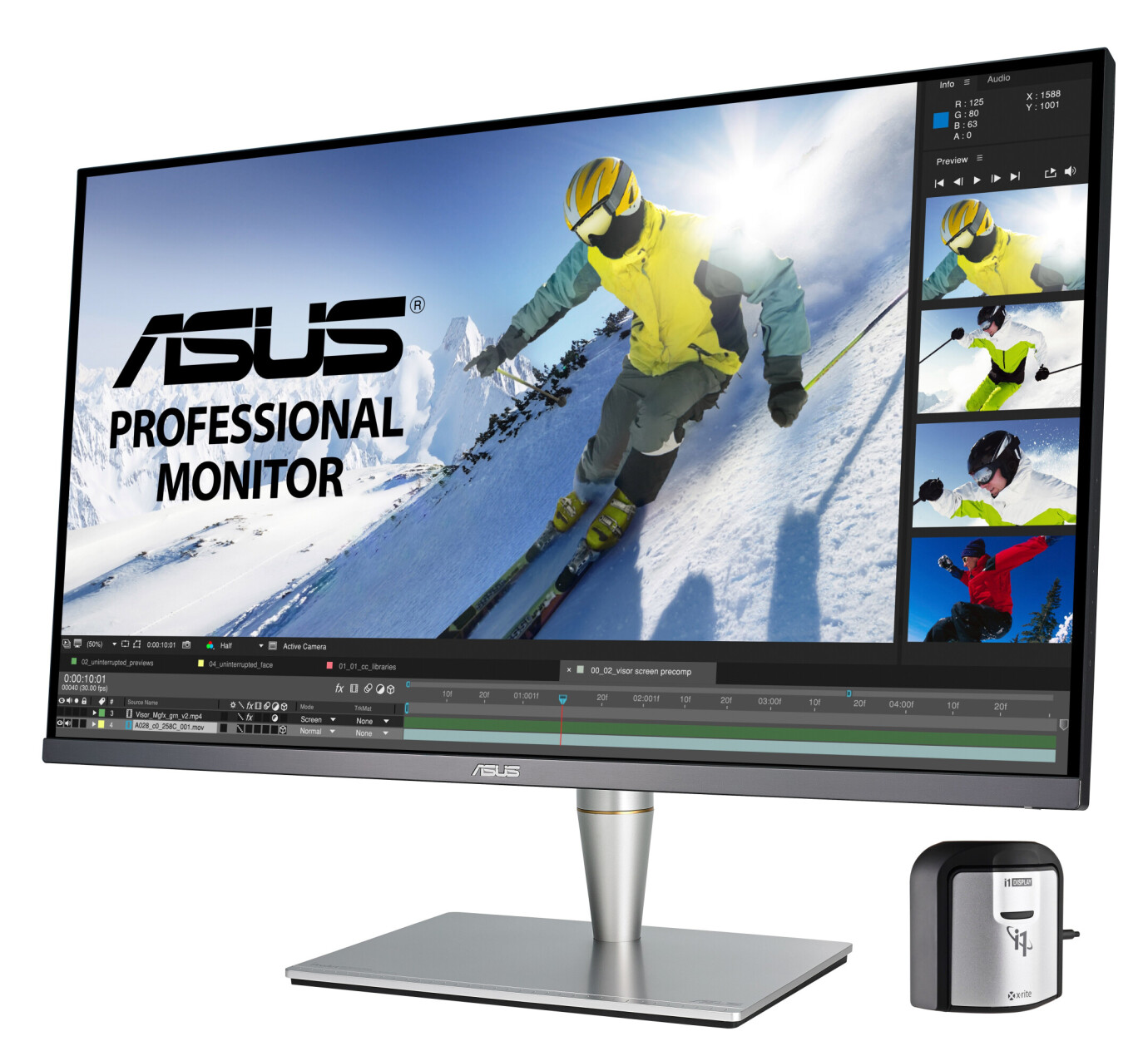 Vorschau: Asus PA32UC-K 32'' ProArt Grafikmonitor mit 5ms und UHD Auflösung