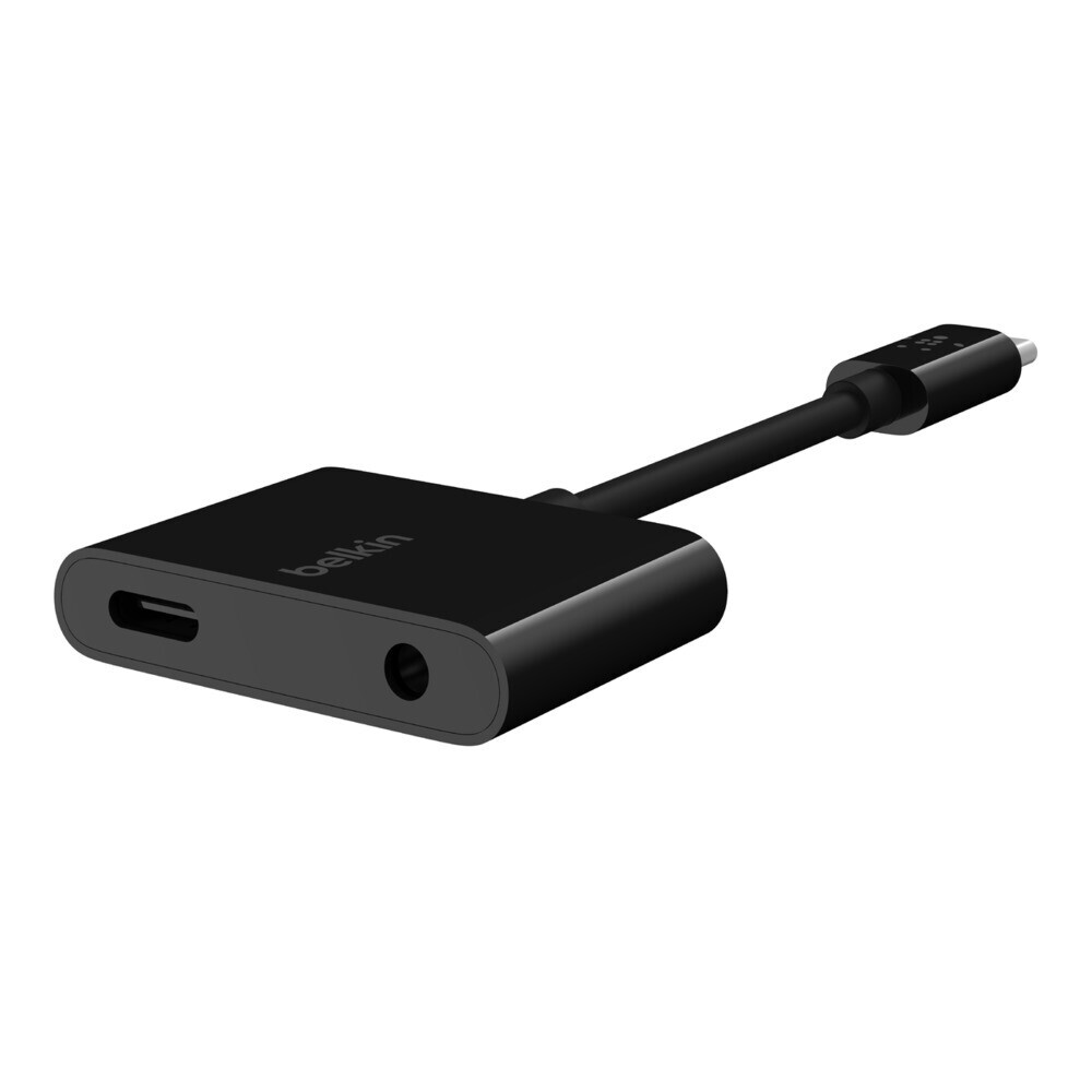 Vorschau: Belkin RockStar 3,5-mm-Klinken-Audio- und USB-C-Ladeadapter