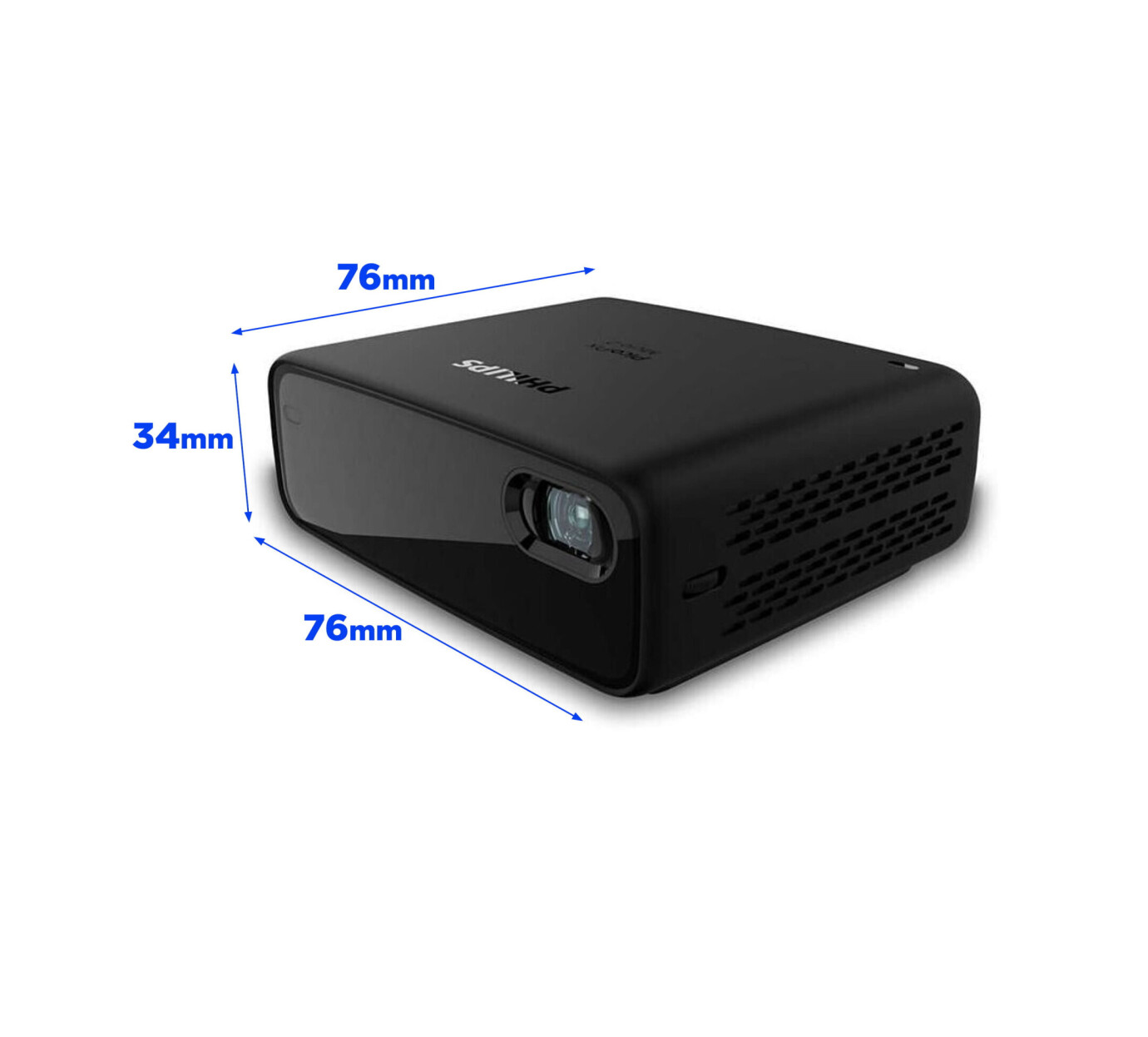 Vorschau: Philips PicoPix Micro 2 Mini LED Beamer mit WVGA Auflösung