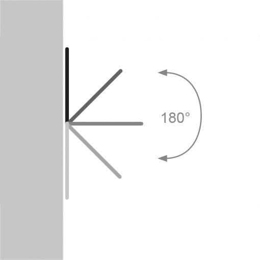 Vorschau: Hagor BL Swingmount L - 180° schwenkbare Wandhalterung für Displays von 32-70" | max. VESA 600x400 |