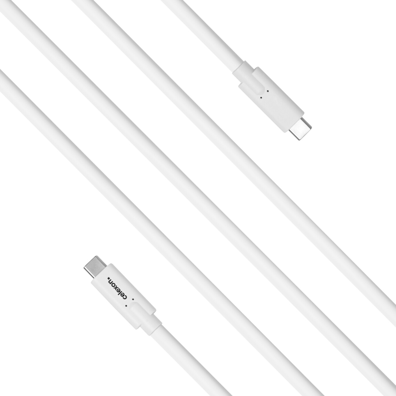 Vorschau: celexon USB-C zu USB-C - USB 3.1 Gen2 Kabel, 0,5m, weiß