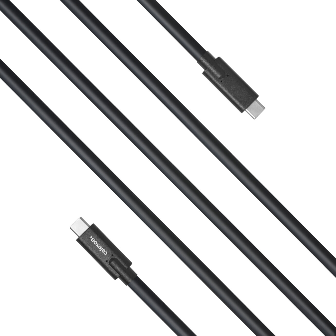 Vorschau: celexon USB-C zu USB-C - USB 3.1 Gen2 Kabel, 0,5m, schwarz