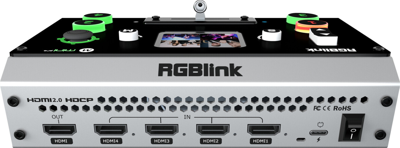 Vorschau: RGBlink MINI Pro - Live-Streaming Video Mischer