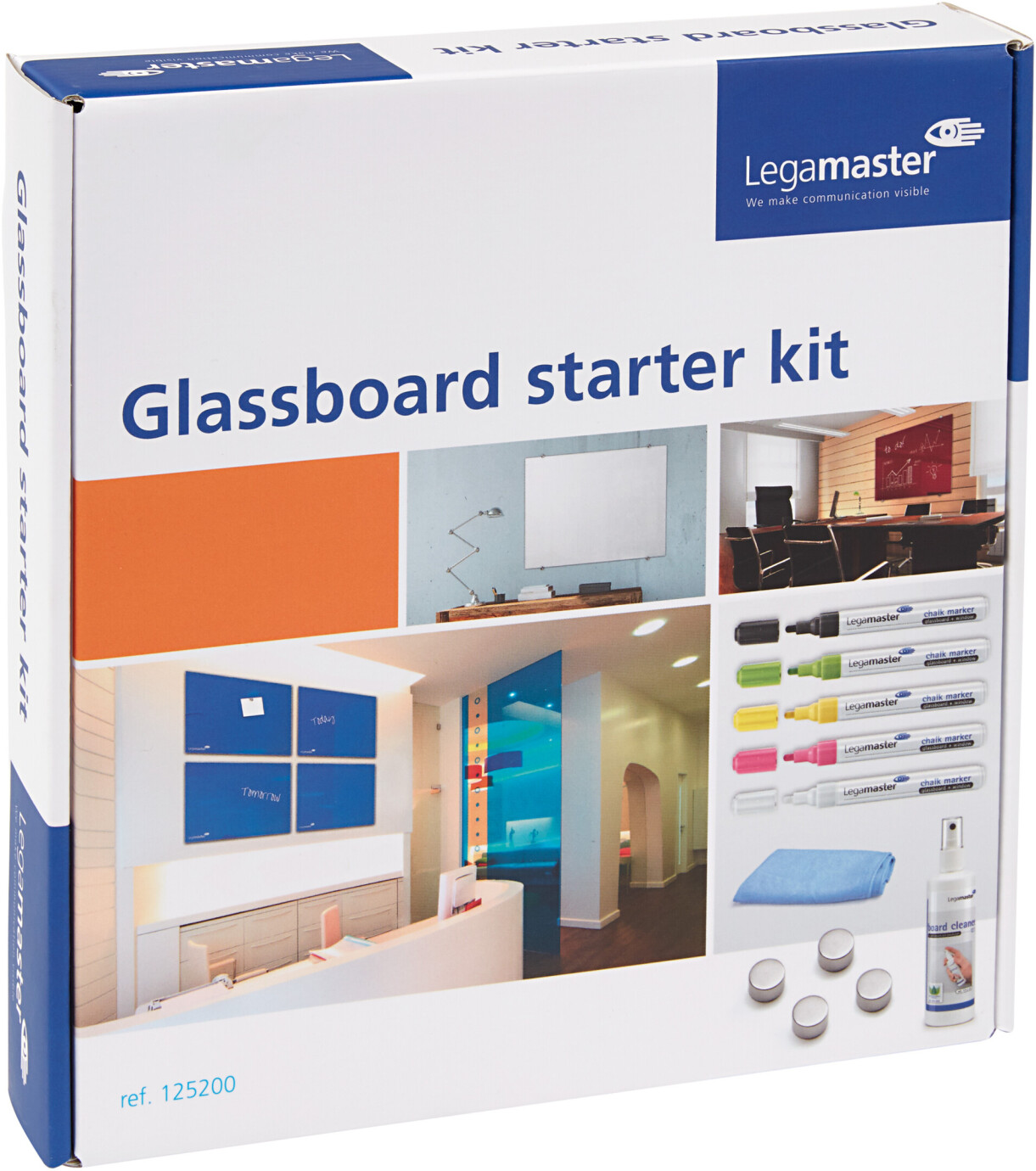 Vorschau: Legamaster Glasboard Starter Set 11-tlg.