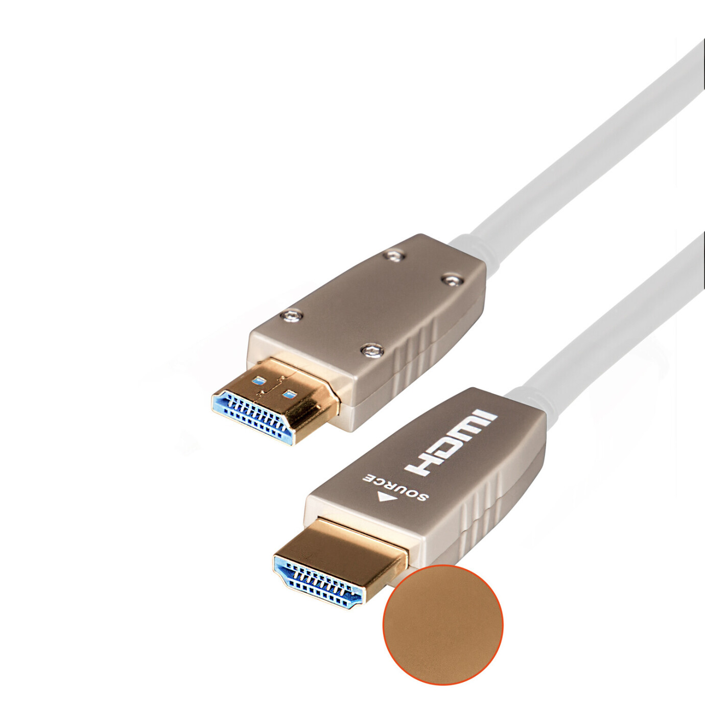 Vorschau: celexon UHD Optical Fibre HDMI 2.0b Active Kabel 15m, weiß - Demo