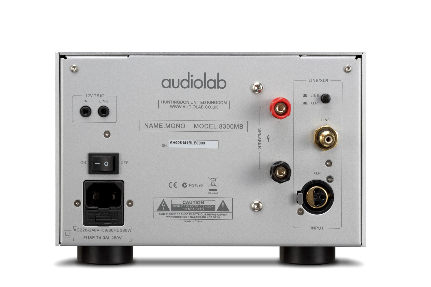 Vorschau: Audiolab 8300MB - Mono-Endstufe, Silber