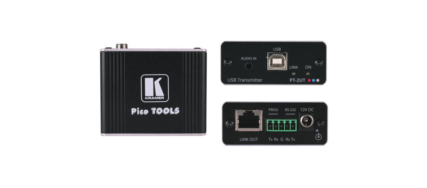 Vorschau: Kramer PT-2UT/R-KIT USB 2.0 PoC Extender Kit