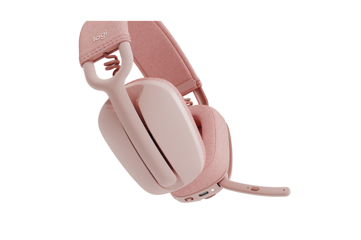 Vorschau: Logitech Zone Vibe 100 - kabelloses Bluetooth Headset, ohrumschließend, Rosa