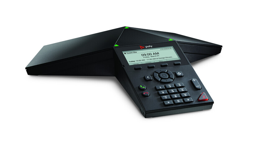 Vorschau: Poly Trio 8300 SIP Konferenztelefon inkl. Trio 8300 PoE, Visual+, EagleEye Mini