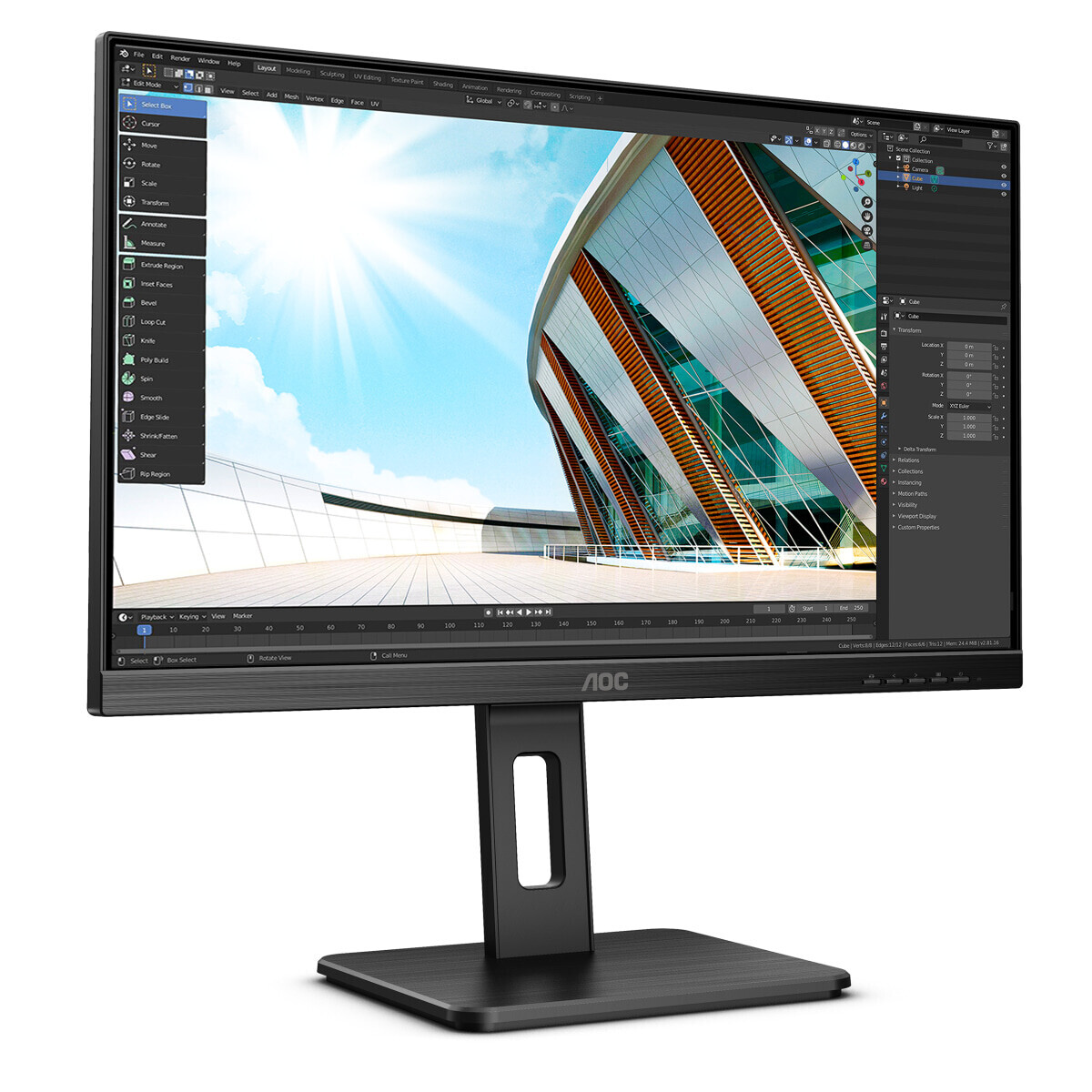 Vorschau: AOC U27P2CA 27-Zoll-Monitor