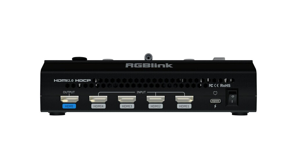 Vorschau: RGBlink Mini Pro V2 - Multiformat HDMI Live-Streaming Video Mischer