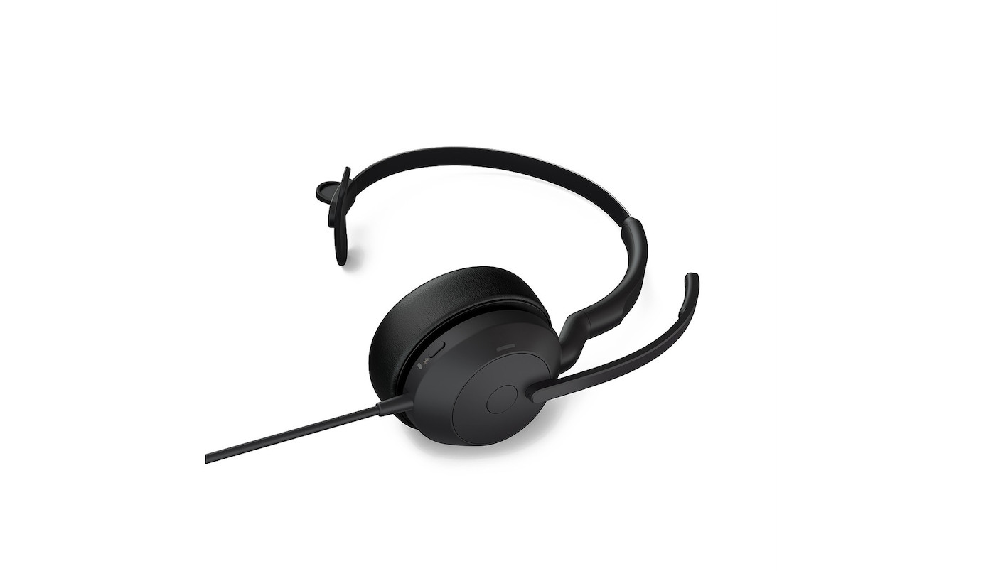 Vorschau: Jabra Evolve2 50 Link380c UC Mono – schnurgebundenes Mono Headset mit USB-C