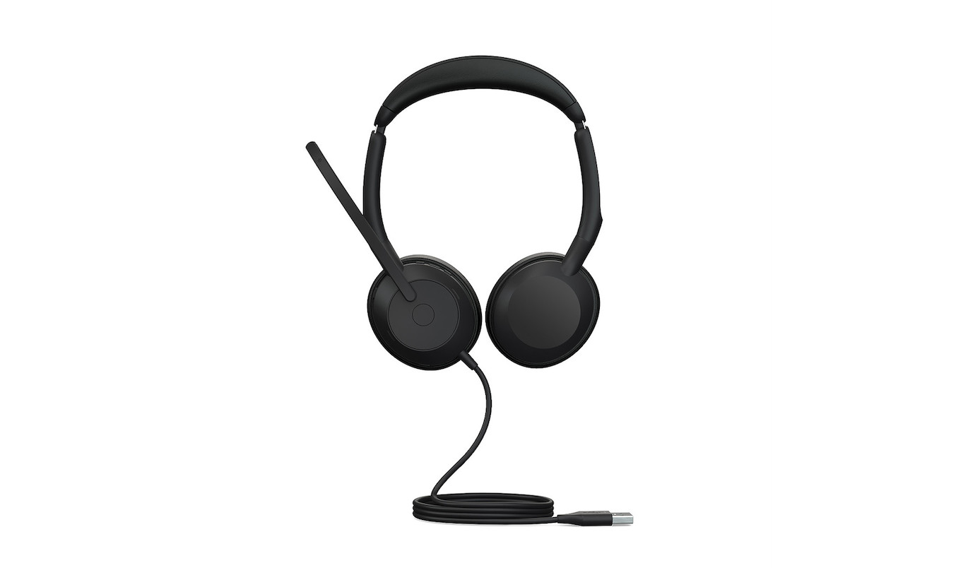 Vorschau: Jabra Evolve2 50 Link380a UC Stereo – schnurgebundenes Stereo Headset mit USB-A