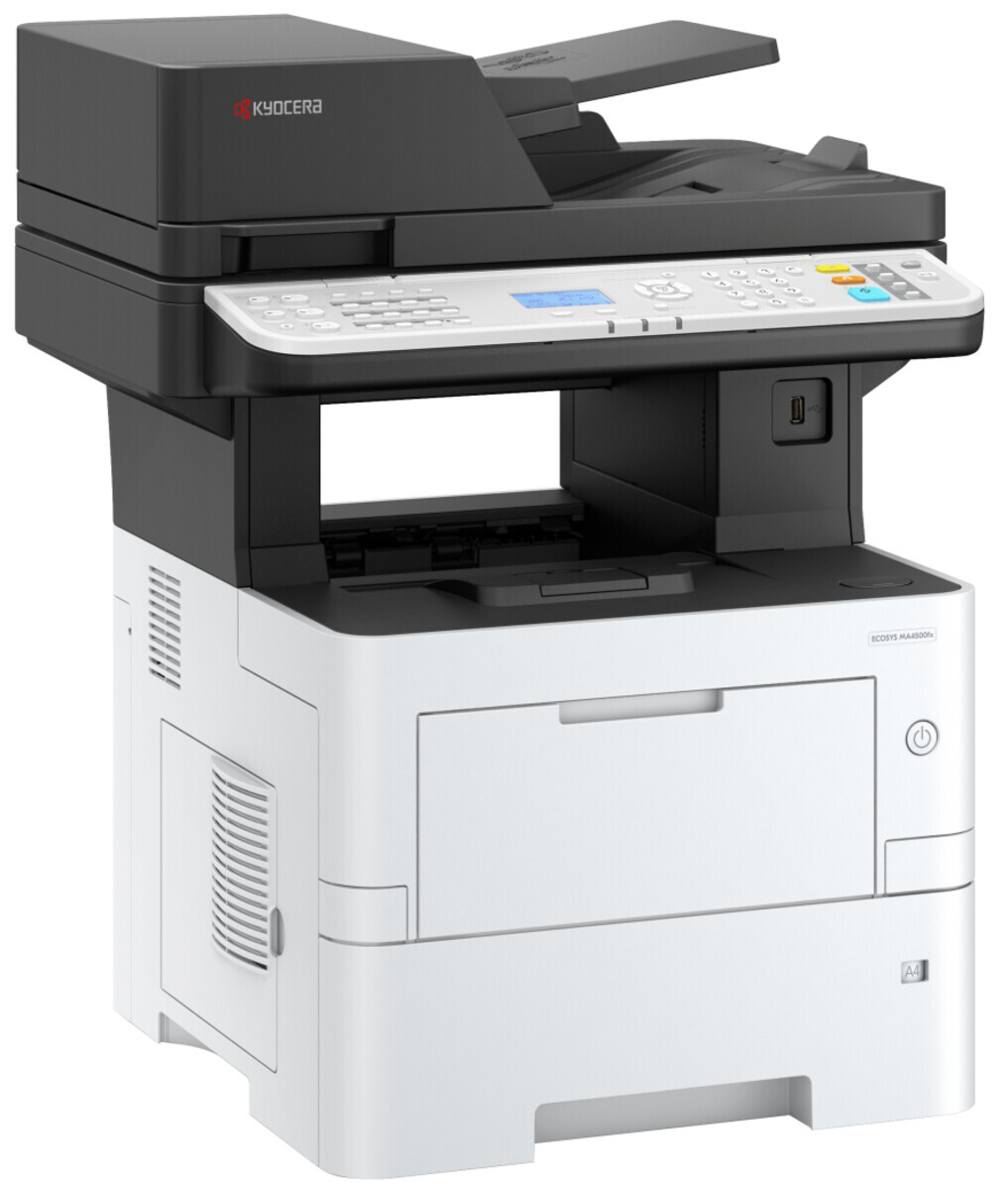 Vorschau: Kyocera ECOSYS MA4500fx SW 4-in-1-Laserdrucker