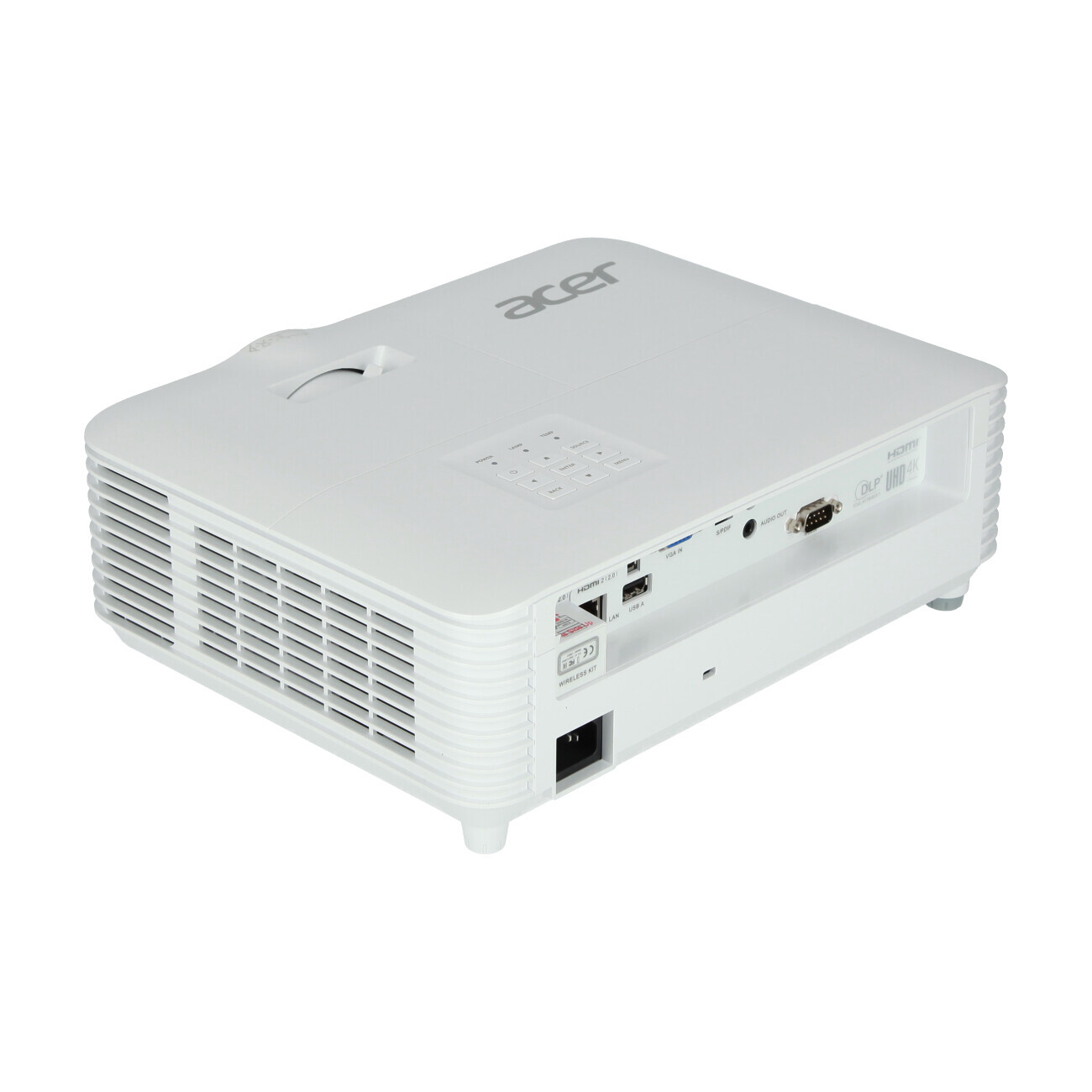 Vorschau: Acer P5827a Smarter 4K UHD Beamer für Büro oder Heimkino mit 4.000 ANSI Lumen