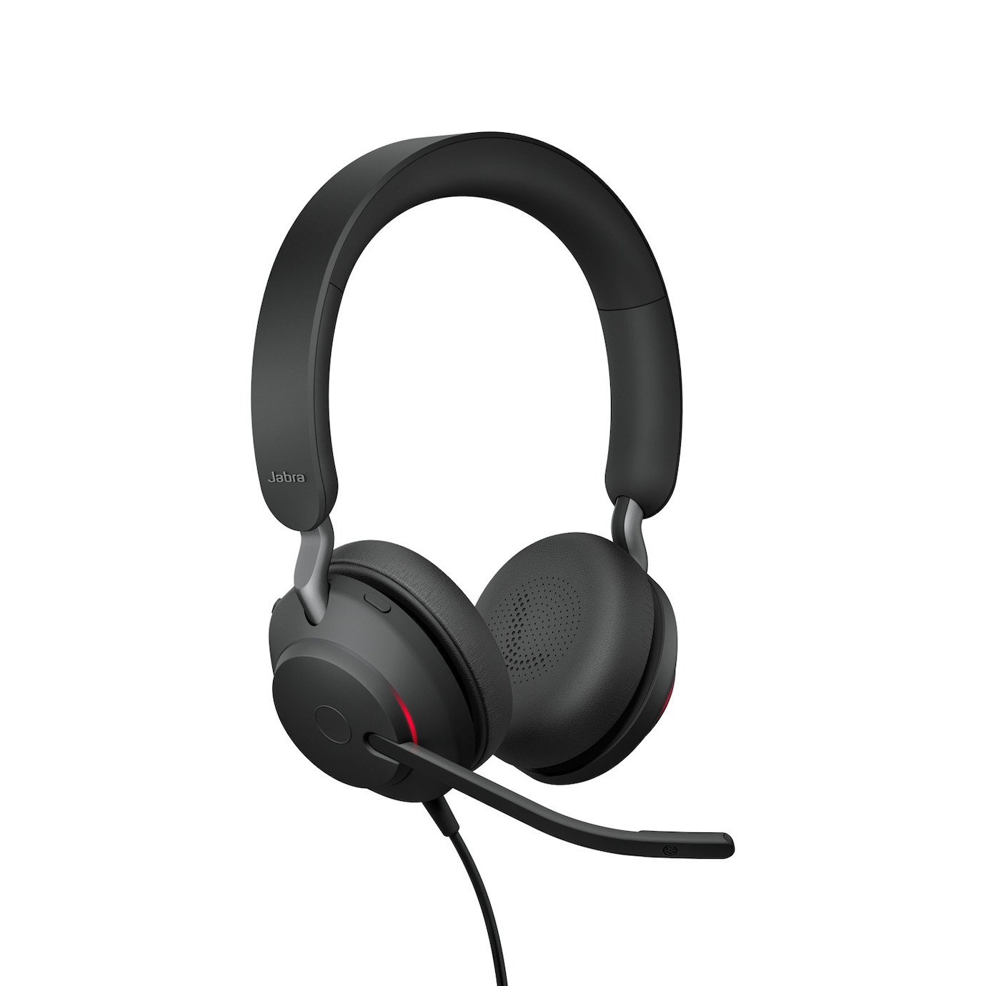 Vorschau: Jabra Evolve2 40 SE - Schnurgebundenes Stereo Headset zertifiziert für UC, mit USB-C