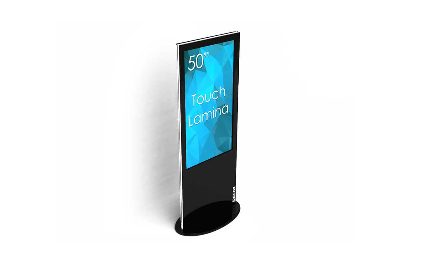 Vorschau: SWEDX Touch Lamina 50" 4K UHD freistehendes Display - Demo