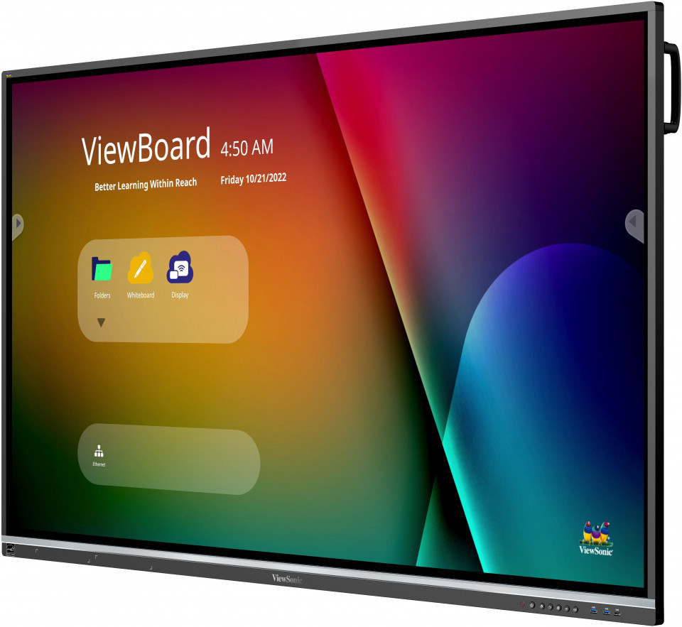 Vorschau: ViewSonic IFP8650-5F interaktives Touch Display mit 4K Auflösung und 86" - Demo